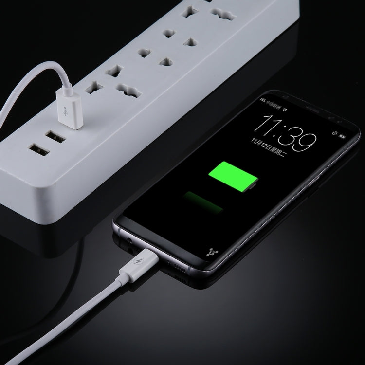 1m 3A USB-C / Type-C to USB 2.0 Data Sync Quick Charger Cable, For Galaxy S8 & S8 + / LG G6 / Huawei P10 & P10 Plus / Oneplus 5 / Xiaomi Mi6 & Max 2 and other Smartphones