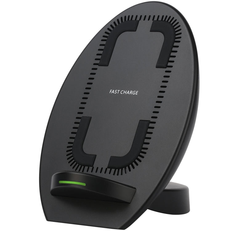 S330 Output 5V 2A Qi Standard Vertical Fan Fast Wireless Charger, Used in Support QI Sandard Phones, For iPhone, Galaxy, Huawei, Xiaomi, LG, HTC and Other Smart Phones