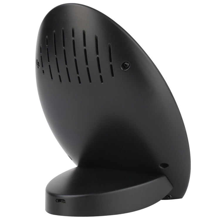 S330 Output 5V 2A Qi Standard Vertical Fan Fast Wireless Charger, Used in Support QI Sandard Phones, For iPhone, Galaxy, Huawei, Xiaomi, LG, HTC and Other Smart Phones