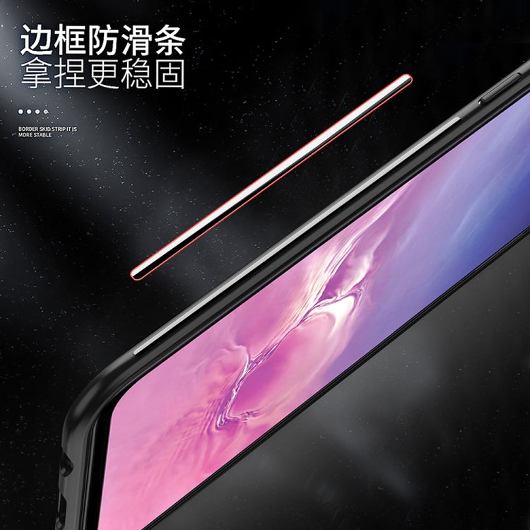 Scratchproof TPU + Acrylic Ring Bracket Protective Case for Galaxy S10e