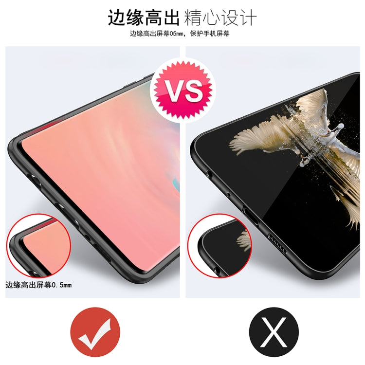 Scratchproof TPU + Acrylic Ring Bracket Protective Case for Galaxy S10 Pro