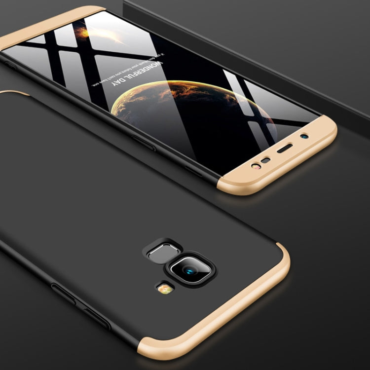 GKK Three Stage Splicing Full Coverage PC Case for Galaxy J6 (2018)