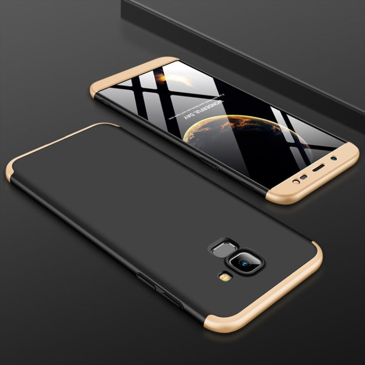 GKK Three Stage Splicing Full Coverage PC Case for Galaxy J6 (2018)