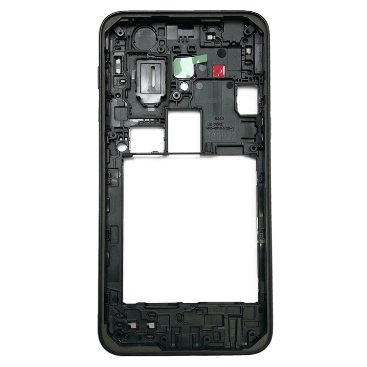 For Galaxy J2 Core / J260  Middle Frame Bezel (Black)