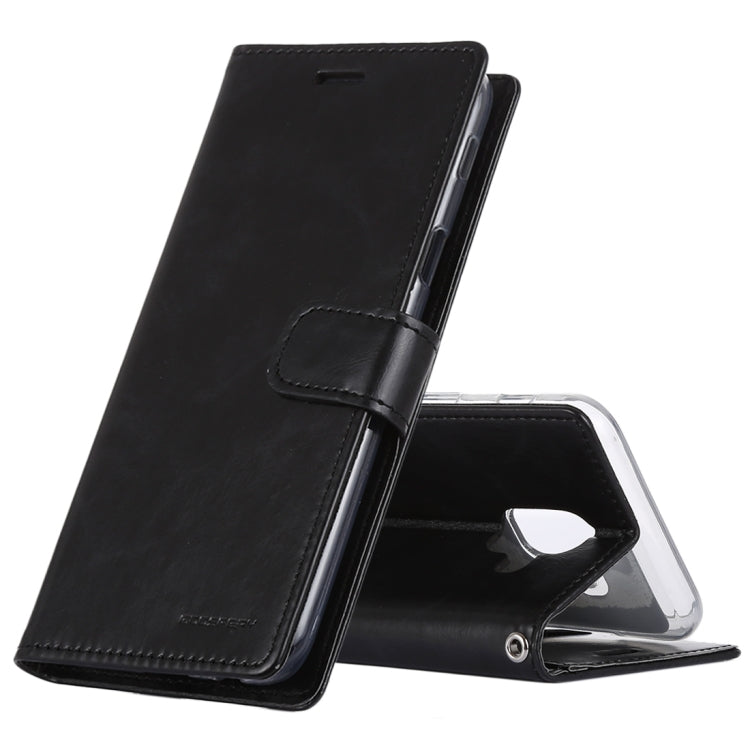 GOOSPERY Crazy Horse Texture Horizontal Flip PU Leather Case for Galaxy A6 (2018), with Holder & Card Slots & Wallet
