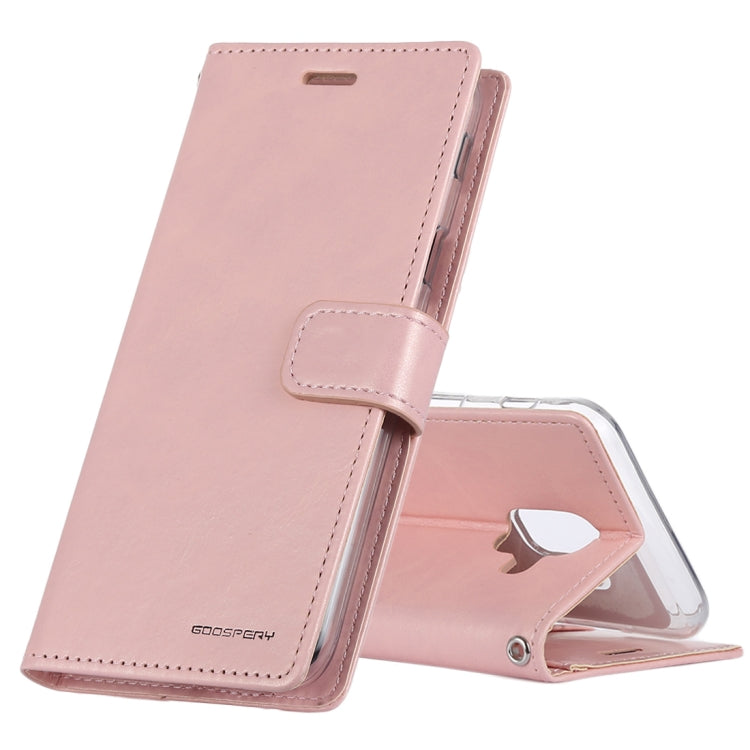 GOOSPERY Crazy Horse Texture Horizontal Flip PU Leather Case for Galaxy A6 (2018), with Holder & Card Slots & Wallet
