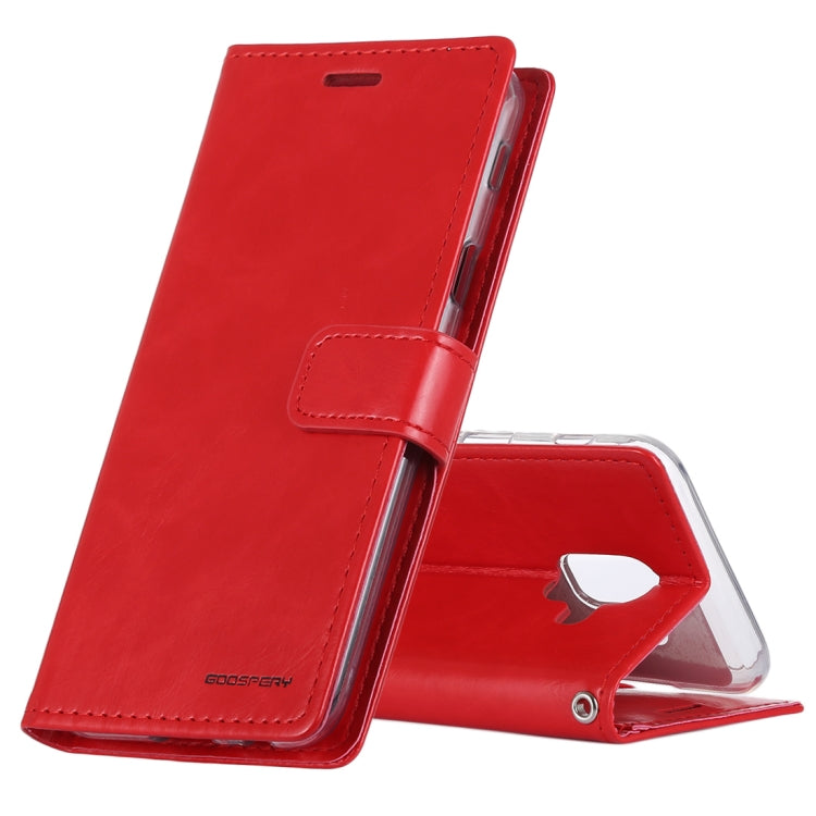 GOOSPERY Crazy Horse Texture Horizontal Flip PU Leather Case for Galaxy A6 (2018), with Holder & Card Slots & Wallet