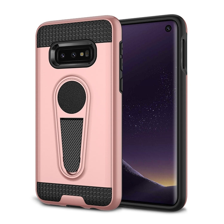 Shockproof Armor TPU + PC Protective Case for Galaxy S10 E, with Holder