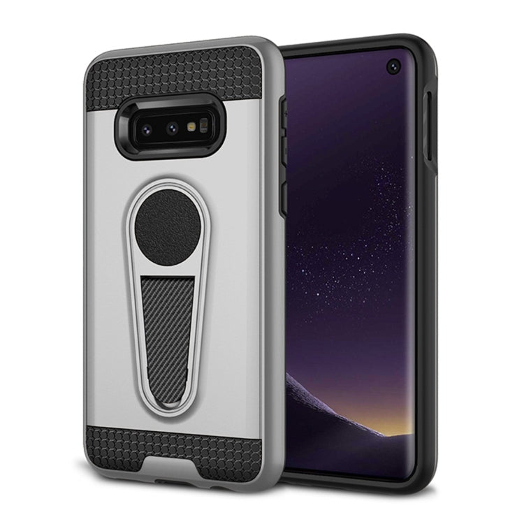 Shockproof Armor TPU + PC Protective Case for Galaxy S10 E, with Holder