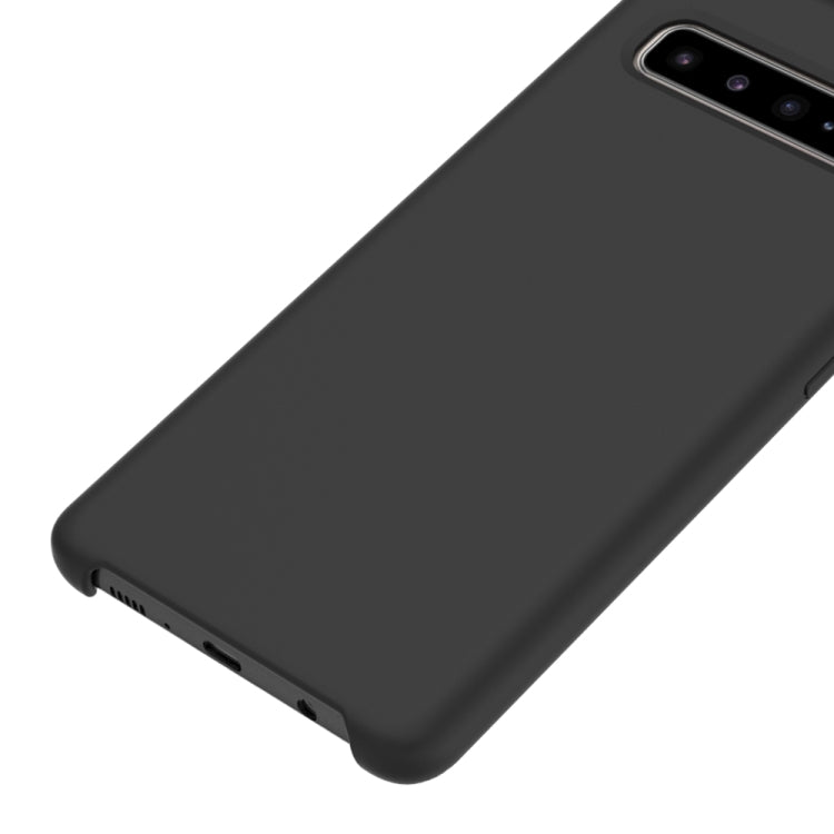 Solid Color Liquid Silicone Dropproof Protective Case for Galaxy S10 5G