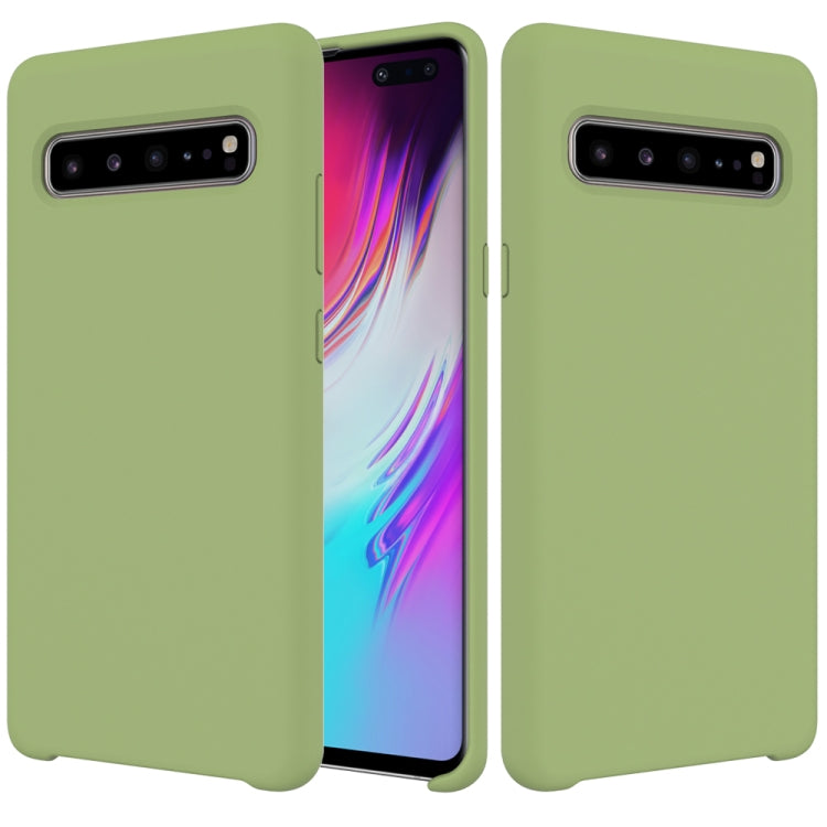 Solid Color Liquid Silicone Dropproof Protective Case for Galaxy S10 5G