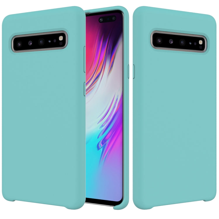 Solid Color Liquid Silicone Dropproof Protective Case for Galaxy S10 5G