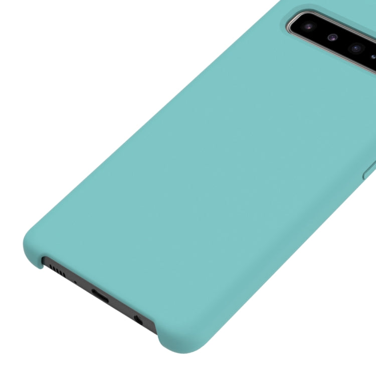 Solid Color Liquid Silicone Dropproof Protective Case for Galaxy S10 5G