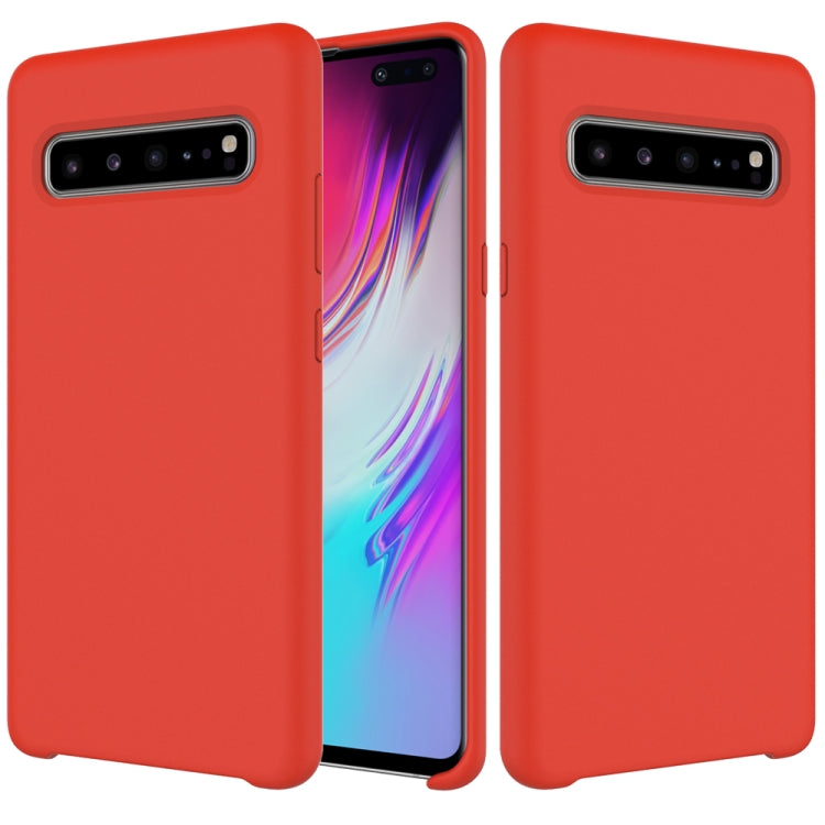 Solid Color Liquid Silicone Dropproof Protective Case for Galaxy S10 5G