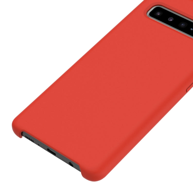 Solid Color Liquid Silicone Dropproof Protective Case for Galaxy S10 5G