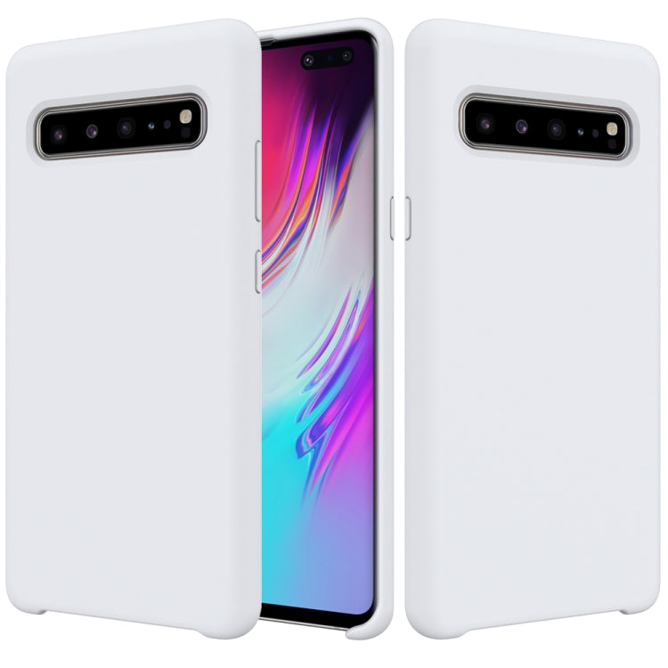 Solid Color Liquid Silicone Dropproof Protective Case for Galaxy S10 5G