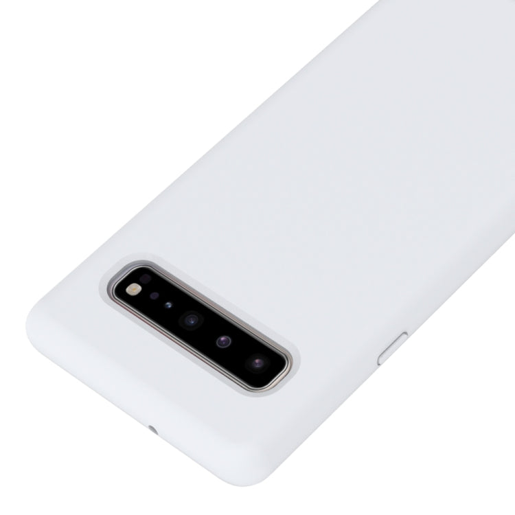 Solid Color Liquid Silicone Dropproof Protective Case for Galaxy S10 5G