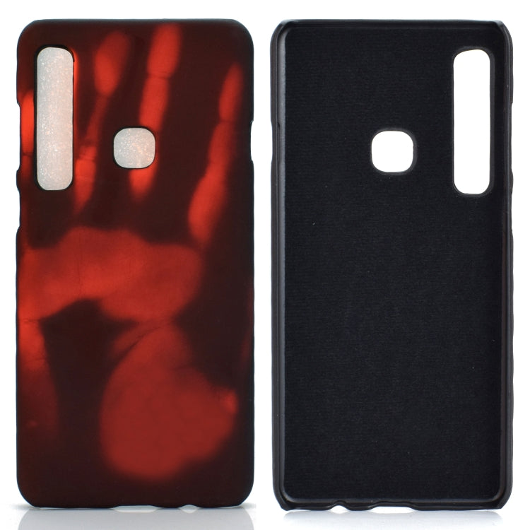 Paste Skin + PC Thermal Sensor Discoloration Case for Galaxy A9 (2018)