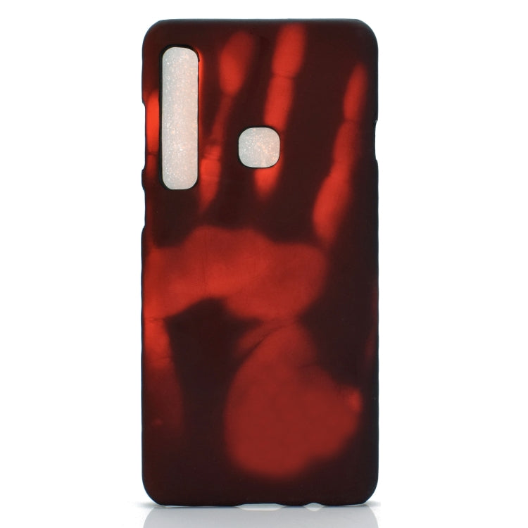 Paste Skin + PC Thermal Sensor Discoloration Case for Galaxy A9 (2018)