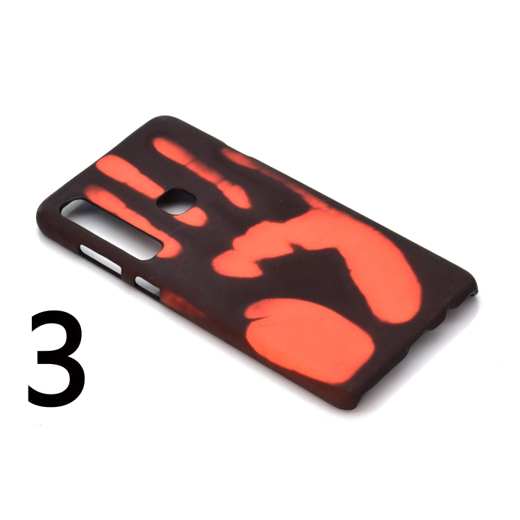 Paste Skin + PC Thermal Sensor Discoloration Case for Galaxy A9 (2018)