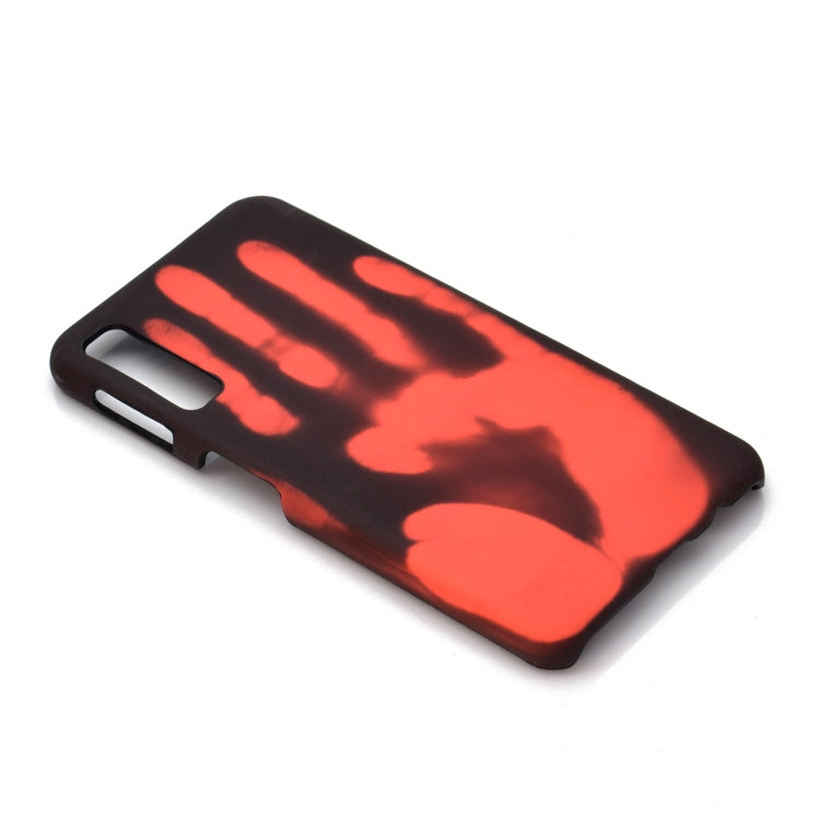 Paste Skin + PC Thermal Sensor Discoloration Case for Galaxy A7 (2018)