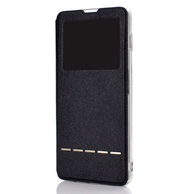 Horizontal Flip Leather Case for Galaxy S10, with Holder & Call Display ID