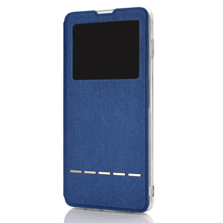 Horizontal Flip Leather Case for Galaxy S10, with Holder & Call Display ID