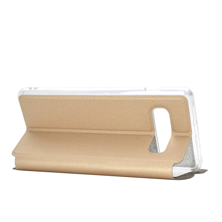 Horizontal Flip Leather Case for Galaxy S10, with Holder & Call Display ID