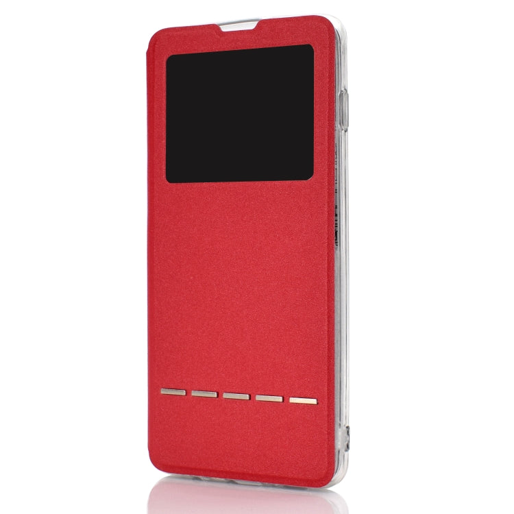 Horizontal Flip Leather Case for Galaxy S10e, with Holder & Call Display ID