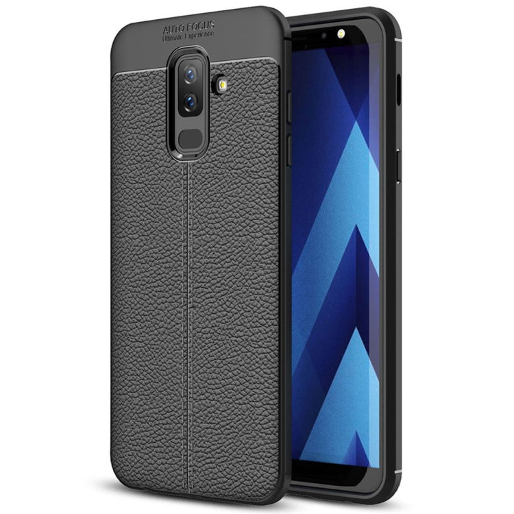 Litchi Texture TPU Case for Galaxy J8 (2018)