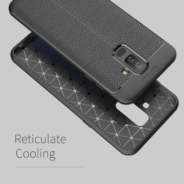 Litchi Texture TPU Case for Galaxy J8 (2018)