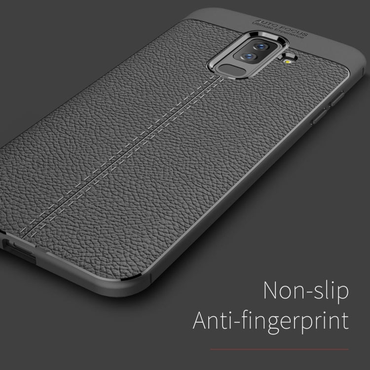 Litchi Texture TPU Case for Galaxy J8 (2018)