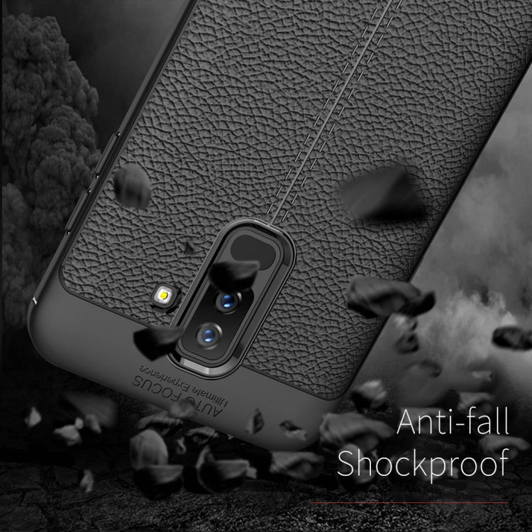 Litchi Texture TPU Case for Galaxy J8 (2018)