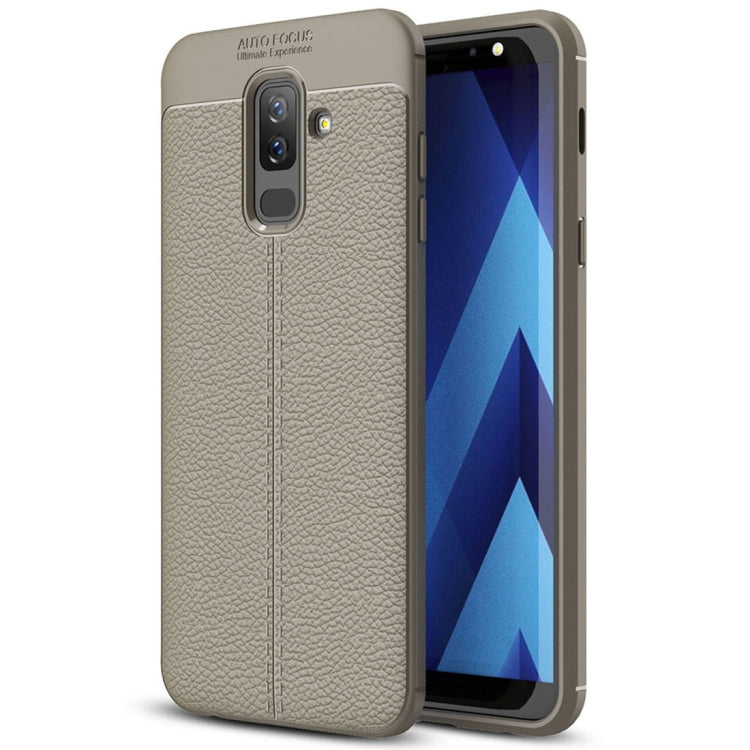 Litchi Texture TPU Case for Galaxy J8 (2018)