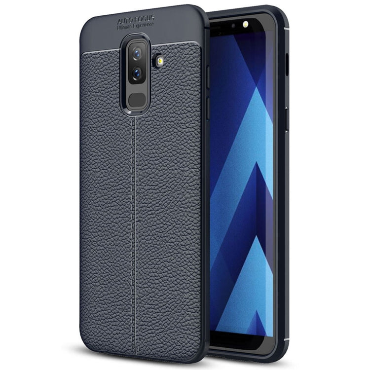 Litchi Texture TPU Case for Galaxy J8 (2018)