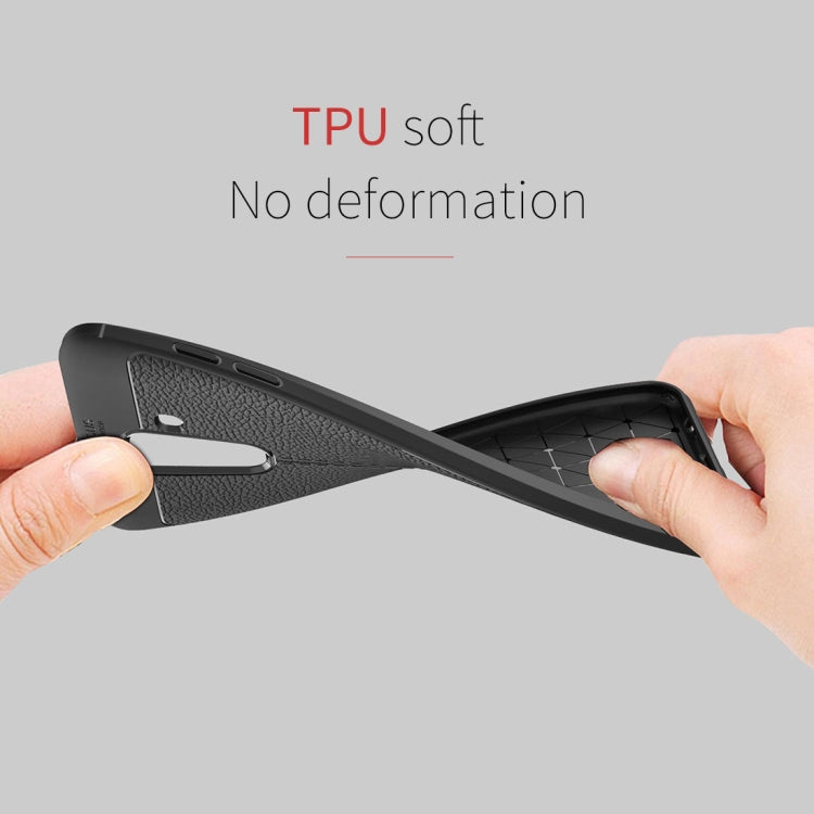 Litchi Texture TPU Case for Galaxy J8 (2018)