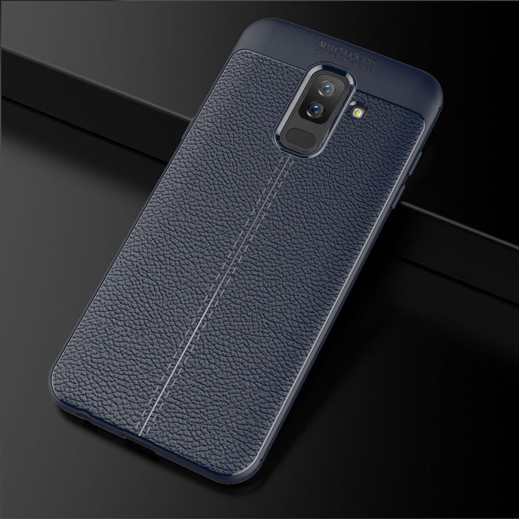 Litchi Texture TPU Case for Galaxy J8 (2018)