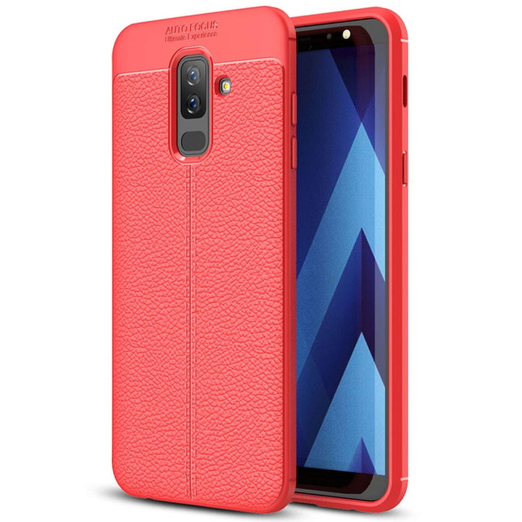 Litchi Texture TPU Case for Galaxy J8 (2018)