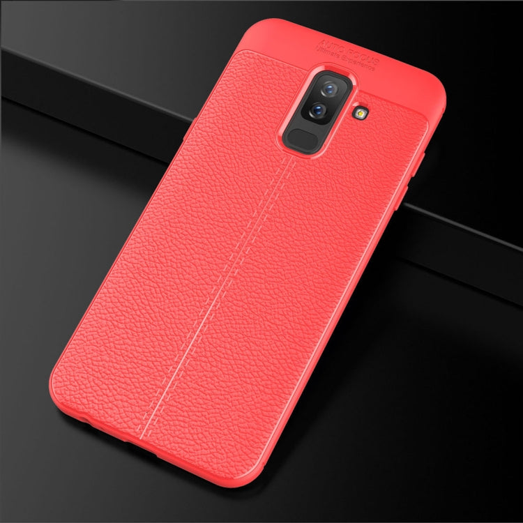 Litchi Texture TPU Case for Galaxy J8 (2018)