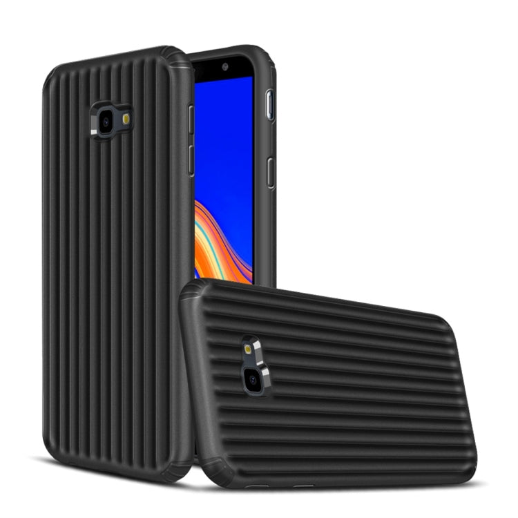 Travel Box Shape TPU + PC Protective Case for Galaxy J4 Plus
