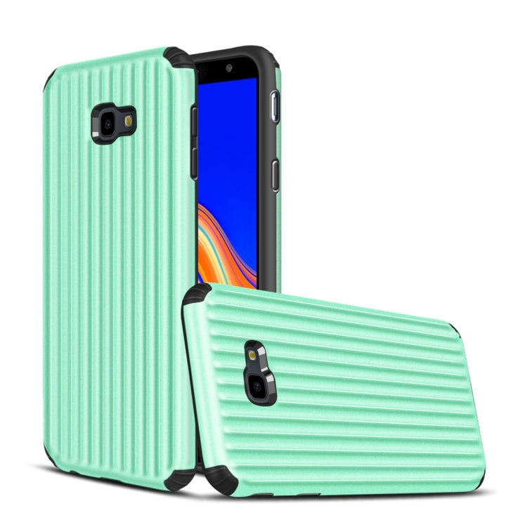 Travel Box Shape TPU + PC Protective Case for Galaxy J4 Plus