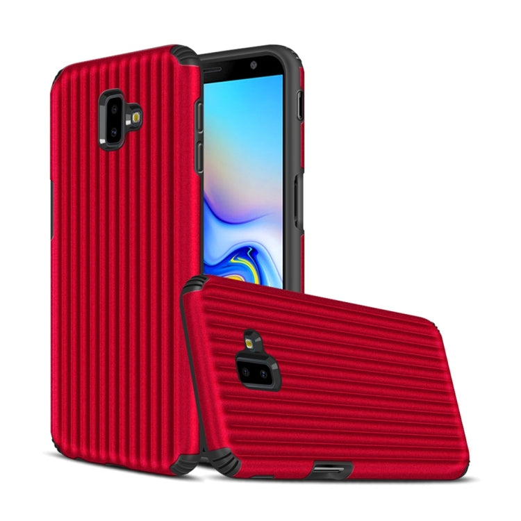 Travel Box Shape TPU + PC Protective Case for Galaxy J6 Plus