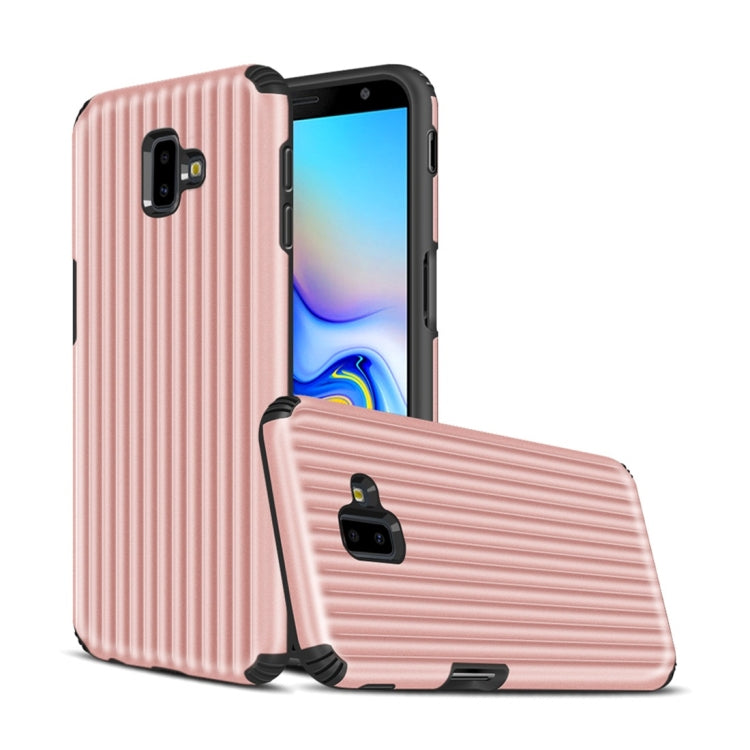 Travel Box Shape TPU + PC Protective Case for Galaxy J6 Plus