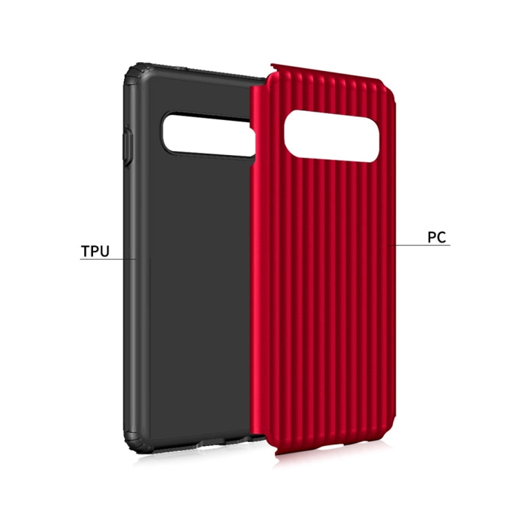 Travel Box Shape TPU + PC Protective Case for Galaxy S10