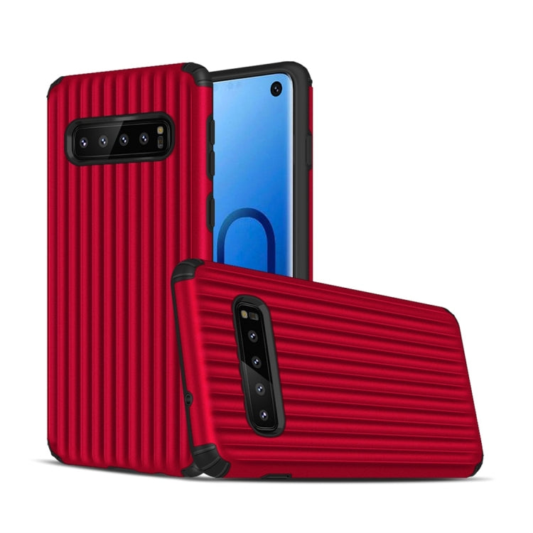 Travel Box Shape TPU + PC Protective Case for Galaxy S10