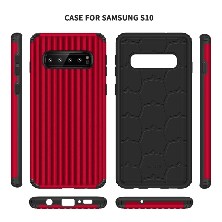 Travel Box Shape TPU + PC Protective Case for Galaxy S10