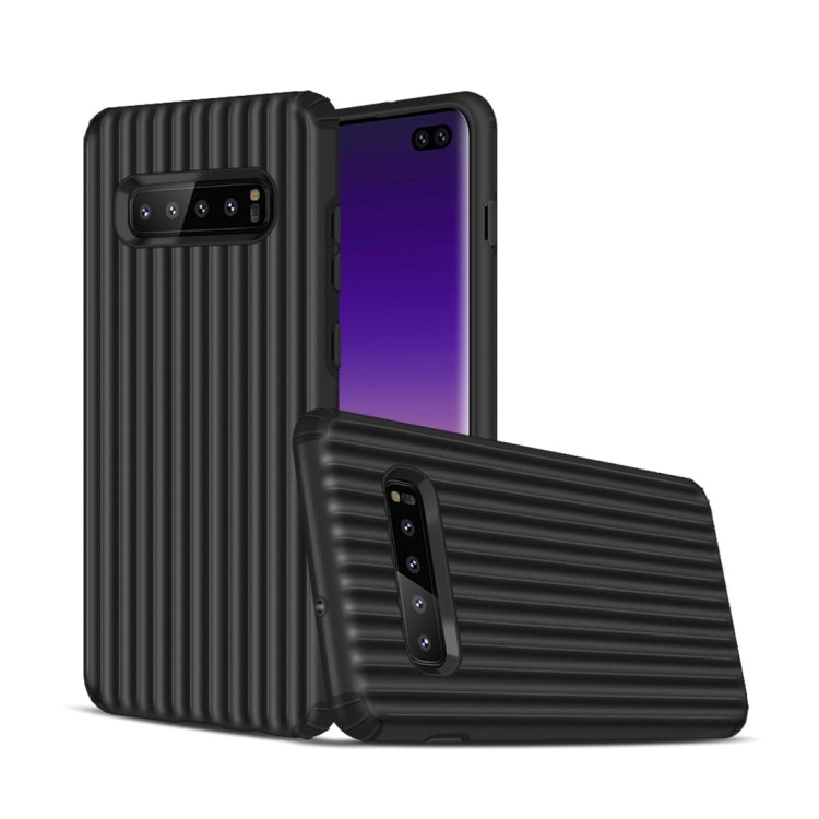 Travel Box Shape TPU + PC Protective Case for Galaxy S10 Plus
