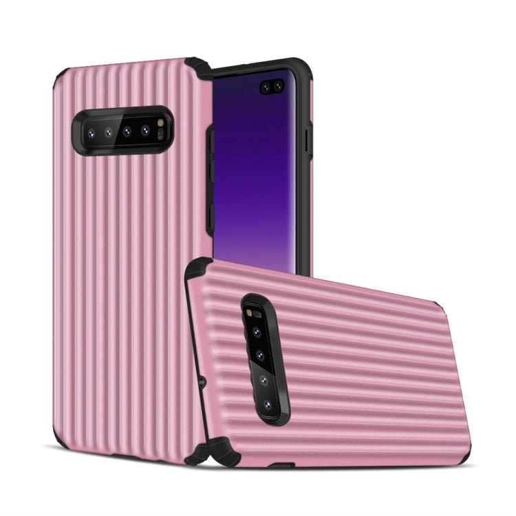 Travel Box Shape TPU + PC Protective Case for Galaxy S10 Plus