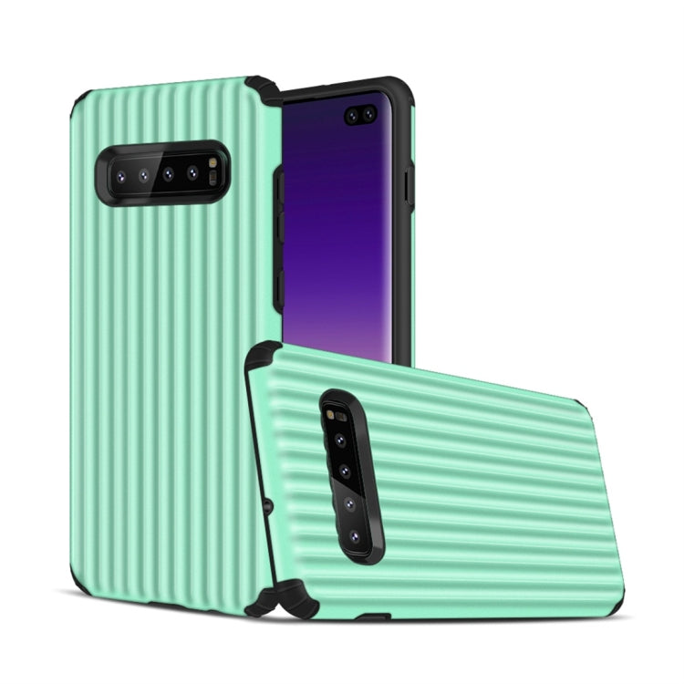Travel Box Shape TPU + PC Protective Case for Galaxy S10 Plus