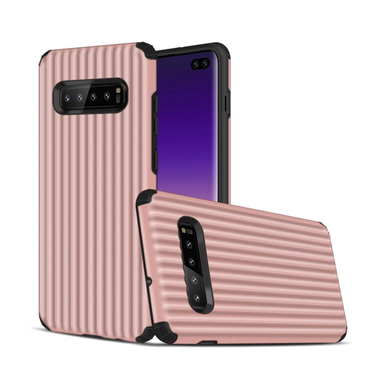 Travel Box Shape TPU + PC Protective Case for Galaxy S10 Plus